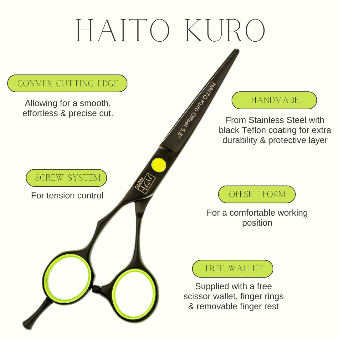 Haito Kuro 5.5" Left Hand Scissor